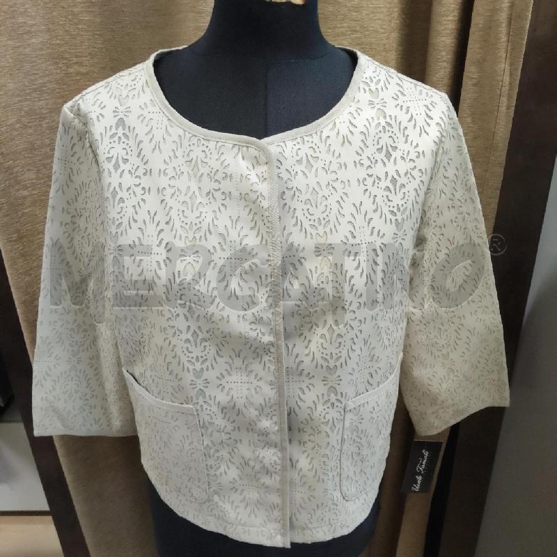 GIACCA DONNA BEIGE FIORELLA RUBINO  | Mercatino dell'Usato Domodossola 2