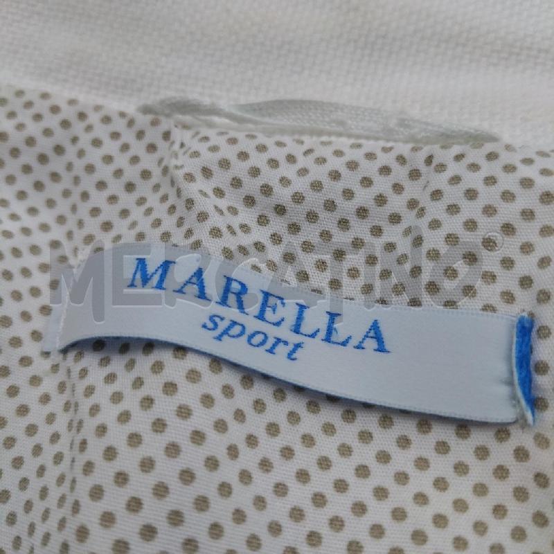 GIACCA DONNA BIANCA BOTTONI QUADRATI MARELLA SPORT | Mercatino dell'Usato Domodossola 3