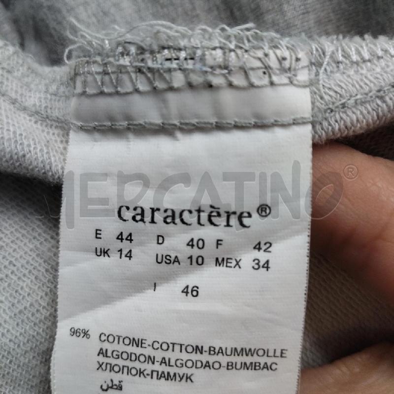 GIACCA DONNA CARACTERE GRIGIA COTONE  | Mercatino dell'Usato Domodossola 5