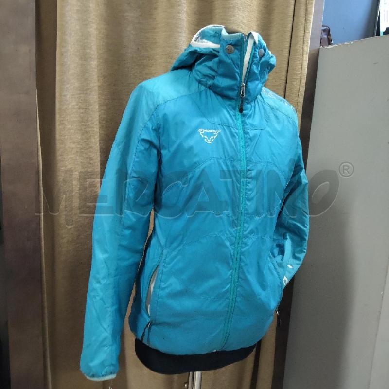 GIACCA DONNA DINAFIT AZZURRA CAPPUCCIO 42 | Mercatino dell'Usato Domodossola 3