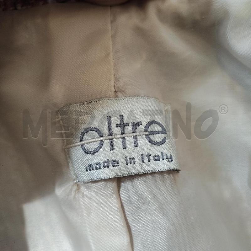 GIACCA DONNA LUNGA ROSA BEIGE 3 BOTTONI OLTRE | Mercatino dell'Usato Domodossola 5