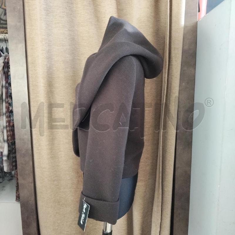 GIACCA DONNA MARRONE CAPPUCCIO CARACTERE | Mercatino dell'Usato Domodossola 3
