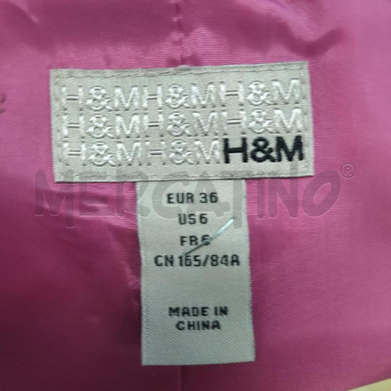 GIACCA DONNA ROSA H&M | Mercatino dell'Usato Domodossola 3