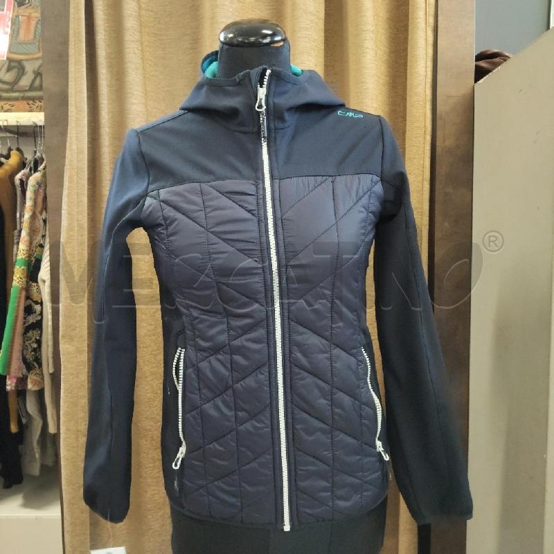 GIACCA DONNA SPORTIVA BLU CMP CAPPUCCIO  | Mercatino dell'Usato Domodossola 1