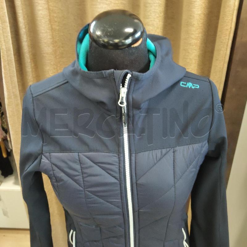 GIACCA DONNA SPORTIVA BLU CMP CAPPUCCIO  | Mercatino dell'Usato Domodossola 2