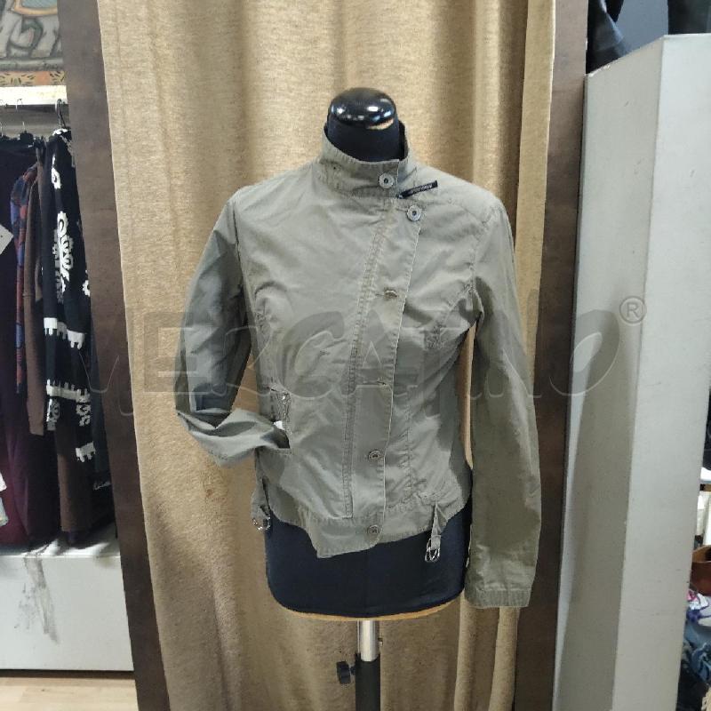 GIACCA DONNA VERDE MILITARE WOOLRICH | Mercatino dell'Usato Domodossola 1