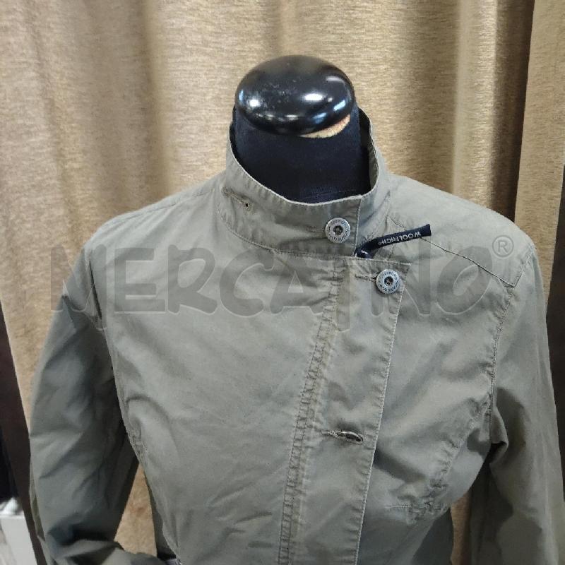 GIACCA DONNA VERDE MILITARE WOOLRICH | Mercatino dell'Usato Domodossola 2