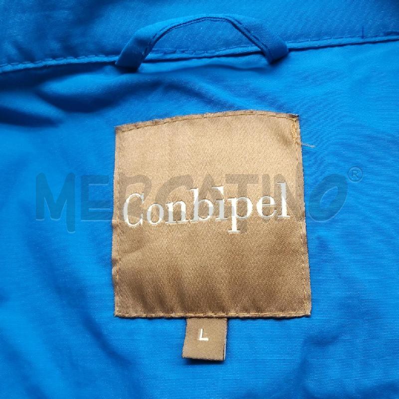 GIACCA UOMO CONBIPEL AZZURRA  | Mercatino dell'Usato Domodossola 3