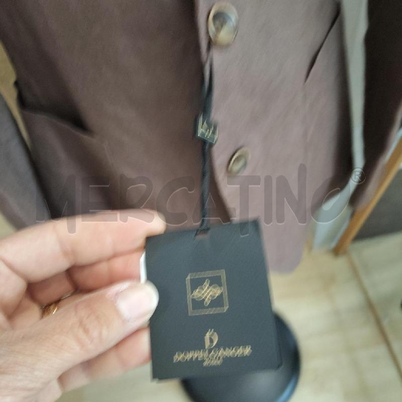 GIACCA UOMO LINO MARRONE DOPPELGANGER | Mercatino dell'Usato Domodossola 2