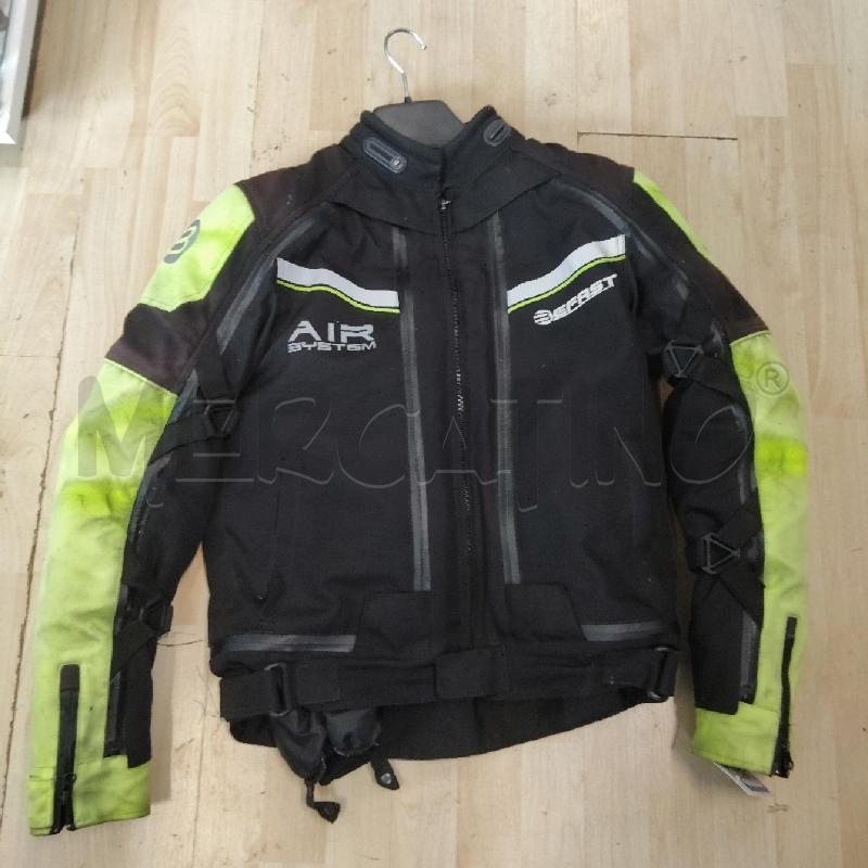 GIACCA UOMO MOTO GIALLA NERA EFAST | Mercatino dell'Usato Domodossola 1