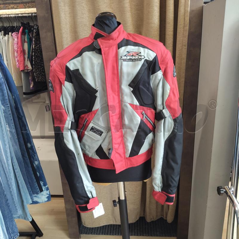 GIACCA UOMO SPEED MOTO ROSSA NERA L | Mercatino dell'Usato Domodossola 1
