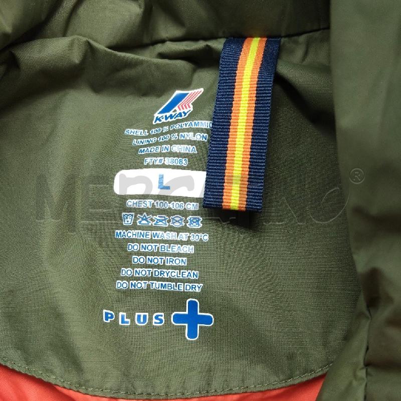 GIACCA UOMO VERDE K-WAY | Mercatino dell'Usato Domodossola 4