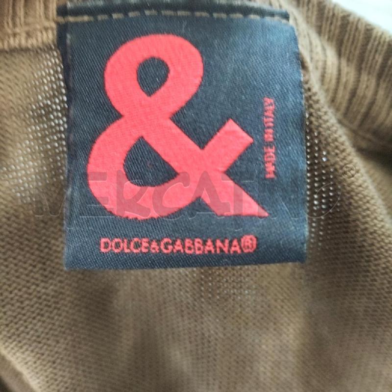 GILET DONNA MARRONE SCREZIATO BORDINO ARANCIONE DOLCE & GABBANA  | Mercatino dell'Usato Domodossola 4