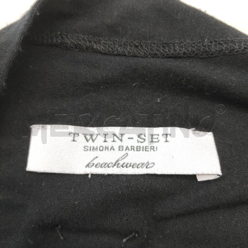 GILET DONNA TWIN SET NERO LARGO  | Mercatino dell'Usato Domodossola 4