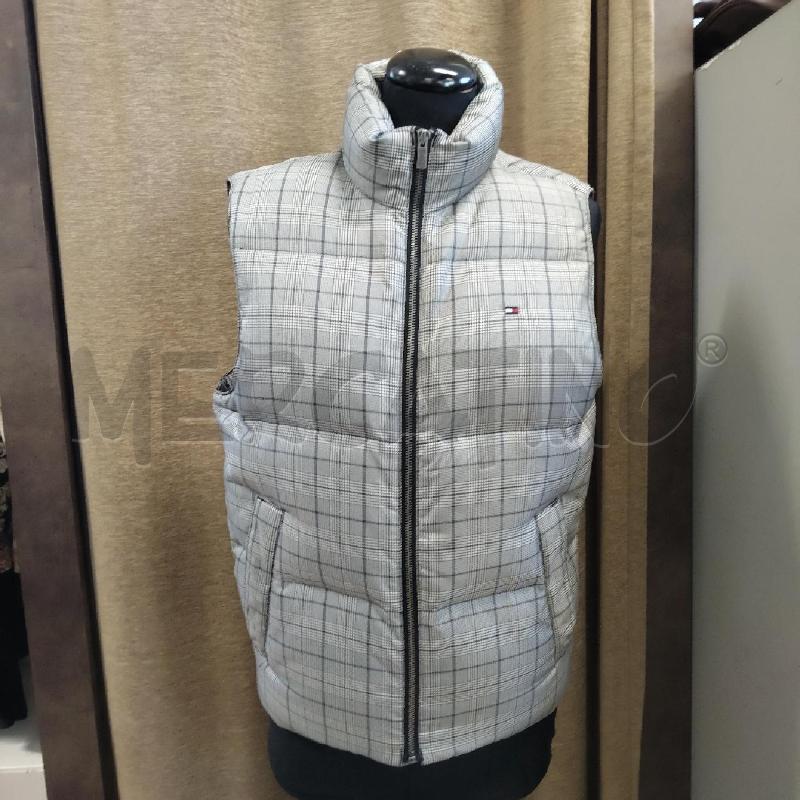 GILET UOMO TOMMY HILFINGER SCOZZESE GRIGIO  | Mercatino dell'Usato Domodossola 1