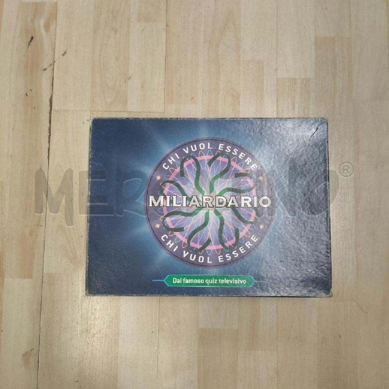 GIOCO CHI VUOL ESSERE MILIARDARIO | Mercatino dell'Usato Domodossola 1