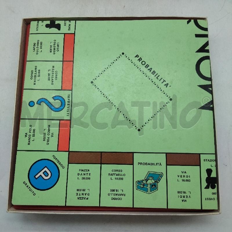 GIOCO MONOPOLI VINTAGE | Mercatino dell'Usato Domodossola 3