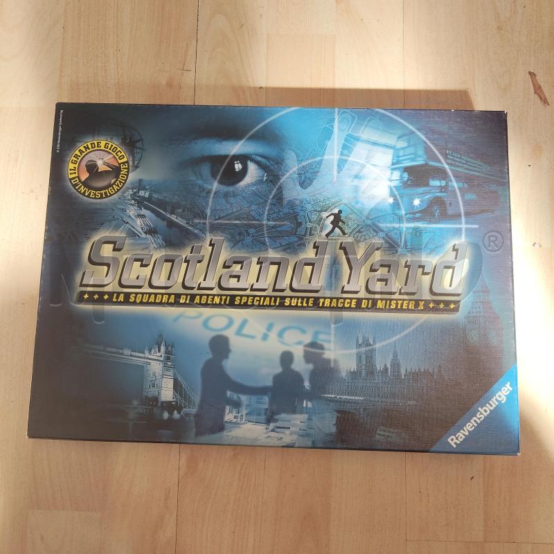 GIOCO SCOTLAND YARD LA SQUADRA DI AGENTI SPECIALI SULLE TRACCE DI MISTER X | Mercatino dell'Usato Domodossola 1