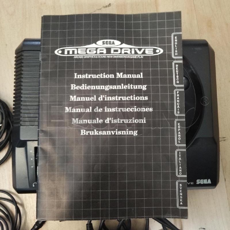 GIOCO SEGA MEGA DRIVE CON CAVI E GIOCHI | Mercatino dell'Usato Domodossola 4