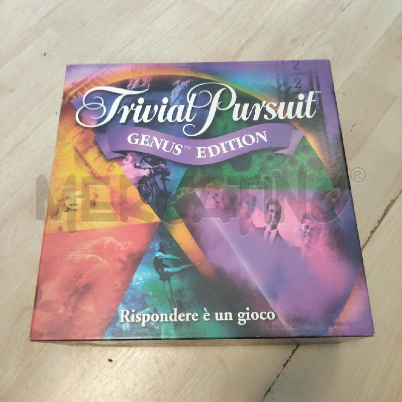 GIOCO TRIVIL PURSAUIT GENUS EDITION | Mercatino dell'Usato Domodossola 1
