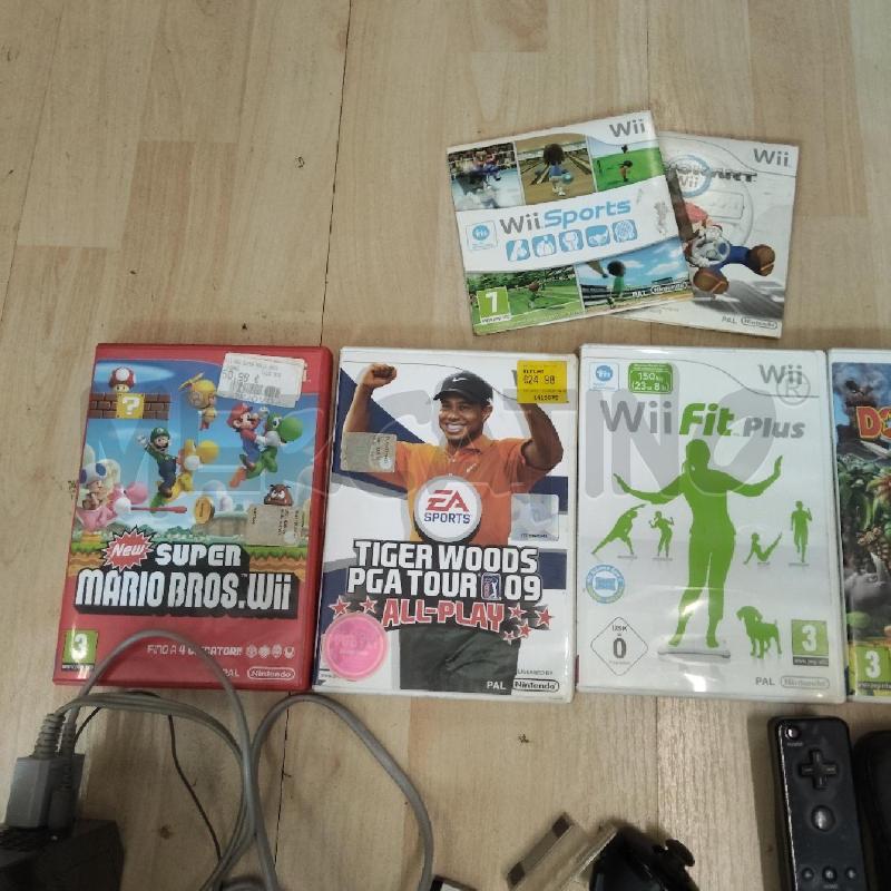 GIOCO WII COMPLETA  JOYSTICK+GIOCHI+ISTRUZIONI | Mercatino dell'Usato Domodossola 4