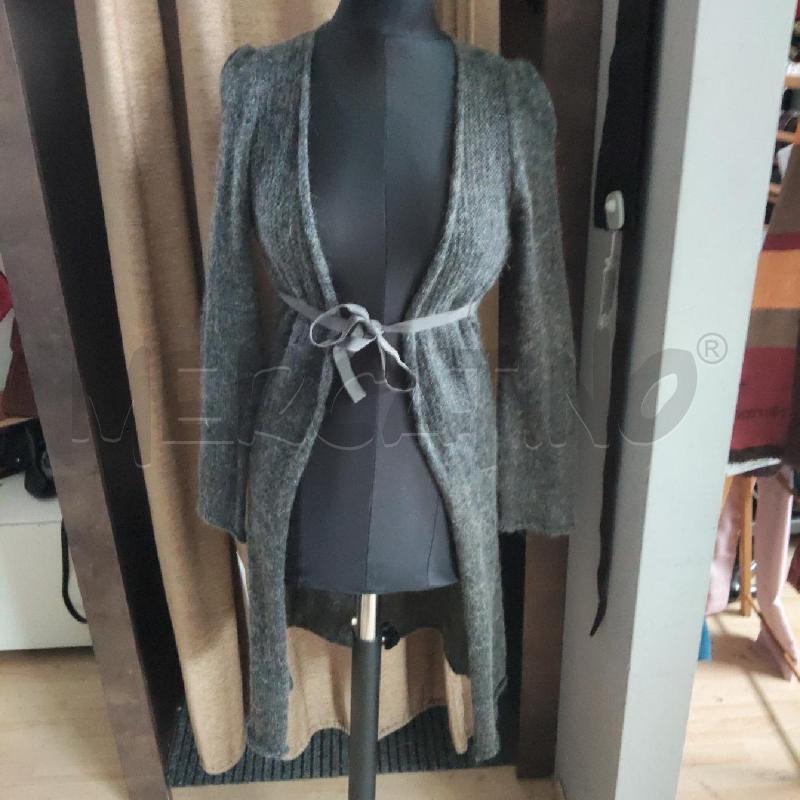 GOLFINO DONNA GRIGIO LUNGO CONBIPEL | Mercatino dell'Usato Domodossola 1