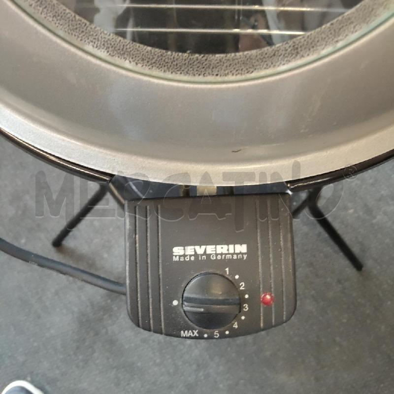 GRILL ELETTRICO CUPOLA SEVERIN CON PIEDISTALLO  | Mercatino dell'Usato Domodossola 2