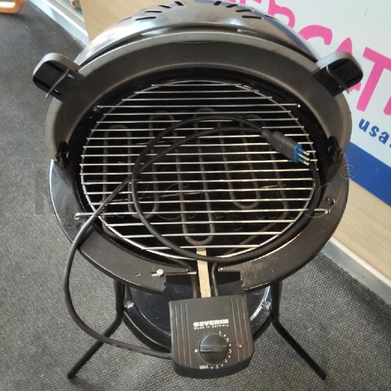 GRILL ELETTRICO CUPOLA SEVERIN CON PIEDISTALLO  | Mercatino dell'Usato Domodossola 3