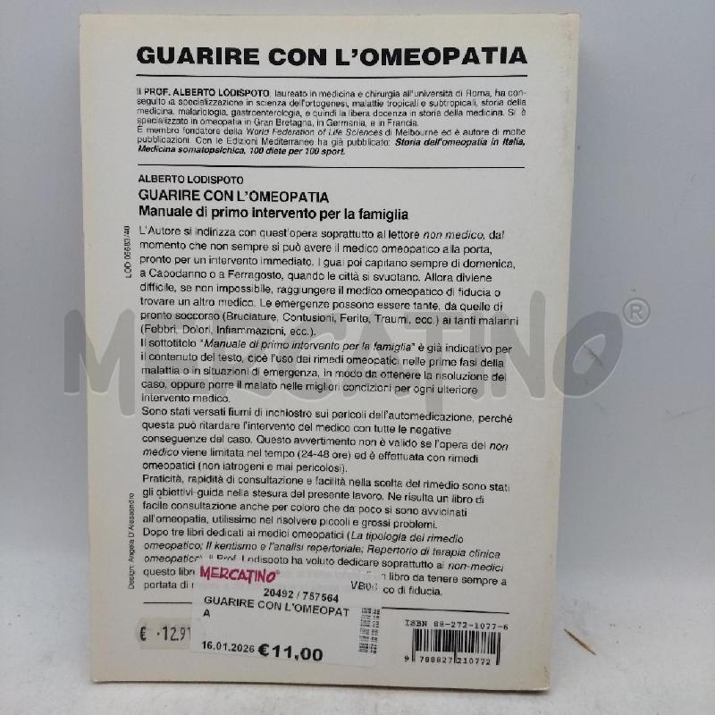GUARIRE CON L'OMEOPATA  | Mercatino dell'Usato Domodossola 2