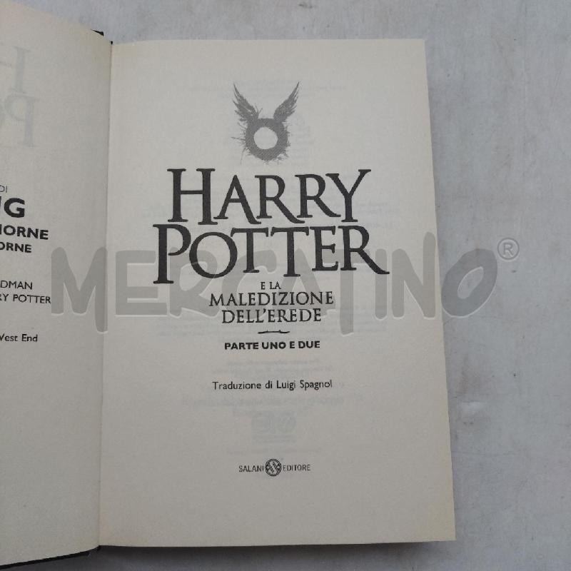 HARRY POTTER E LA MALEDIZIONE DELL'EREDE | Mercatino dell'Usato Domodossola 3