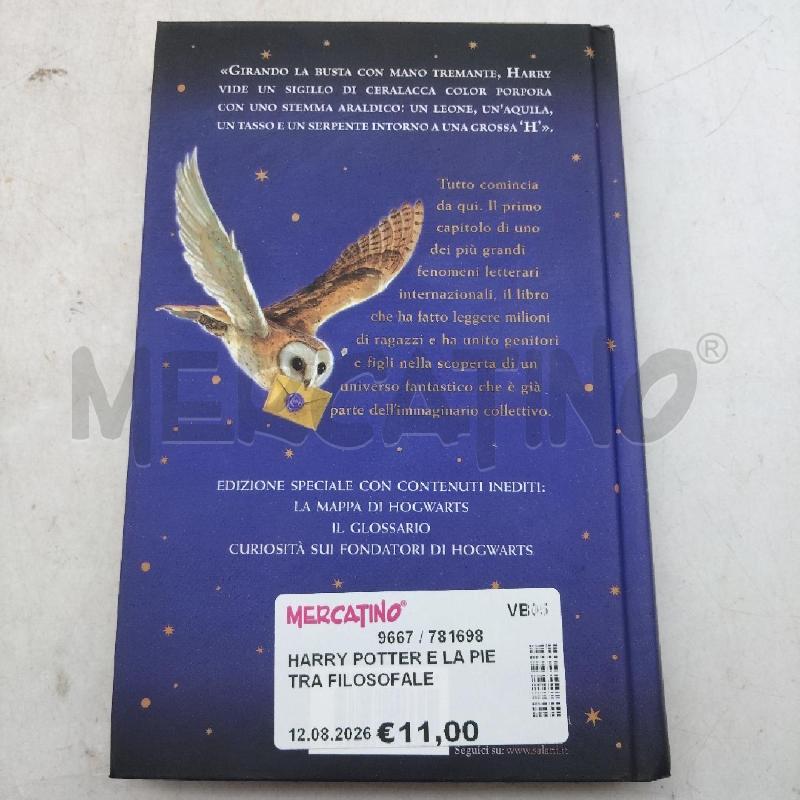 HARRY POTTER E LA PIETRA FILOSOFALE | Mercatino dell'Usato Domodossola 2