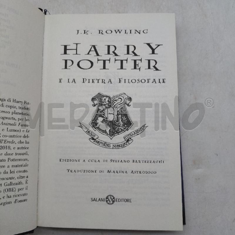 HARRY POTTER E LA PIETRA FILOSOFALE | Mercatino dell'Usato Domodossola 3