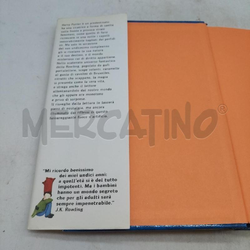 HARRY POTTER E LA PIETRA FILOSOFALE EDIZIONE NOVEMBRE 2001 | Mercatino dell'Usato Domodossola 2