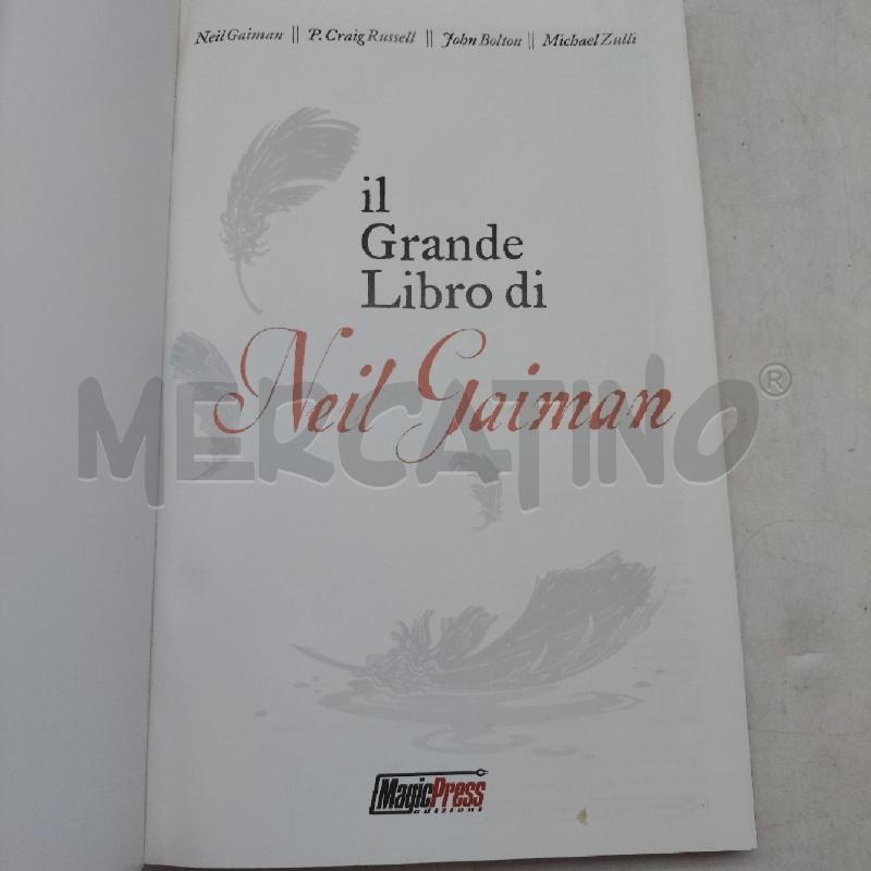 IL GRANDE LIBRO DI NEIL GAIMAN | Mercatino dell'Usato Domodossola 3