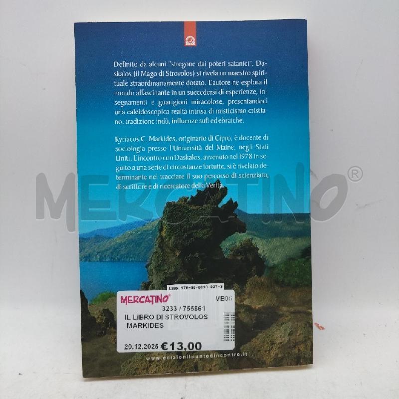 IL LIBRO DI STROVOLOS MARKIDES | Mercatino dell'Usato Domodossola 2
