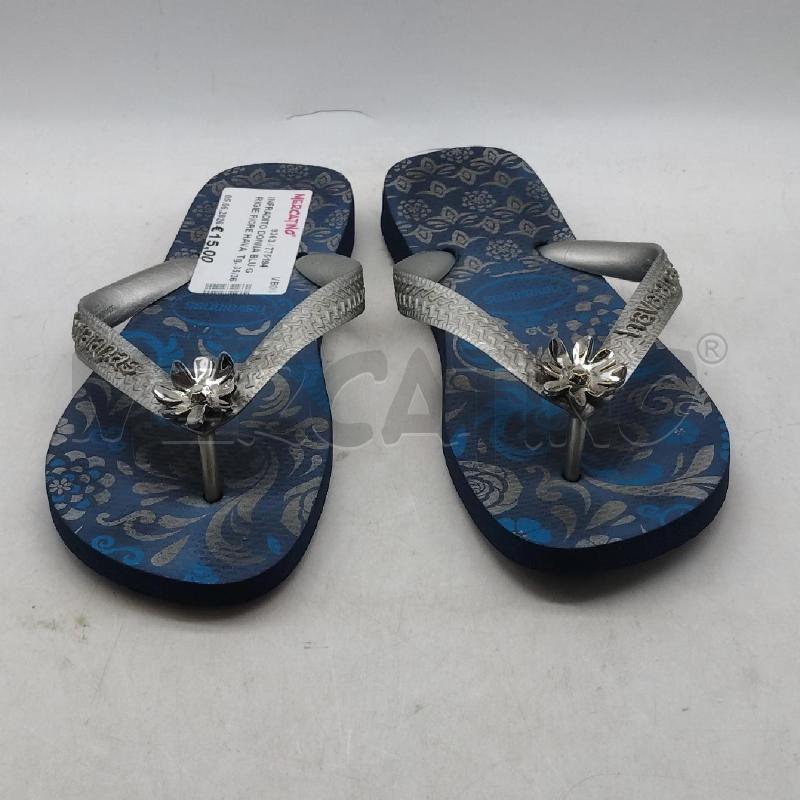 INFRADITO DONNA BLU GRIGIE FIORE HAVAIANAS | Mercatino dell'Usato Domodossola 2