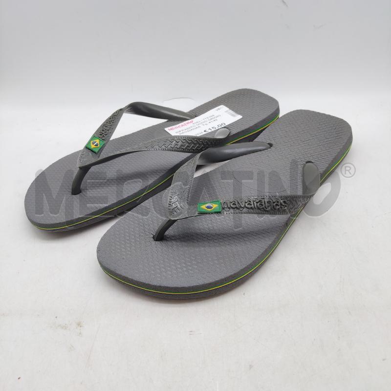 INFRADITO UOMO GRIGIO HAVAIANAS | Mercatino dell'Usato Domodossola 1