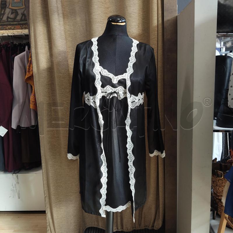 INTIMO DONNA LINGERIE NERA PIZZO BIANCO YAMAMAY  | Mercatino dell'Usato Domodossola 1