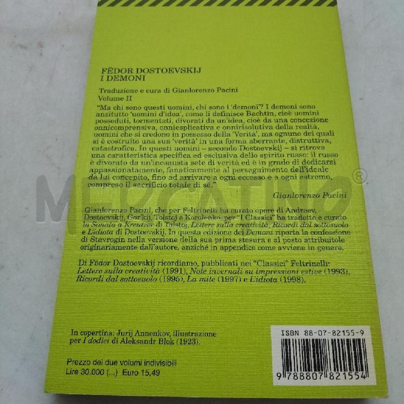 I DEMONI DOSTOEVSKIJ | Mercatino dell'Usato Domodossola 5