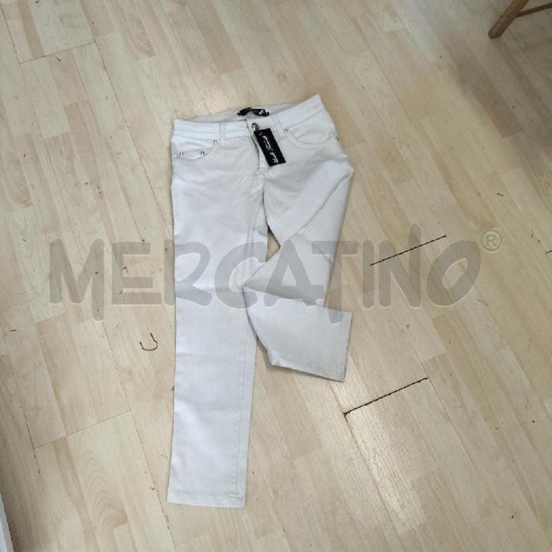 JEANS DONNA CRISTINA EFFE BEIGE 42 | Mercatino dell'Usato Domodossola 1