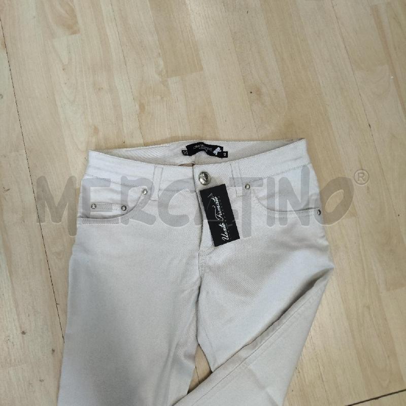 JEANS DONNA CRISTINA EFFE BEIGE 42 | Mercatino dell'Usato Domodossola 2