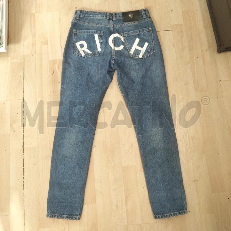 JEANS DONNA DENIM SCURO STRAPPATI RICHMOND | Mercatino dell'Usato Domodossola 3