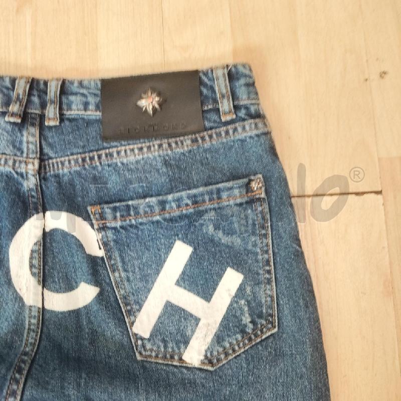 JEANS DONNA DENIM SCURO STRAPPATI RICHMOND | Mercatino dell'Usato Domodossola 4
