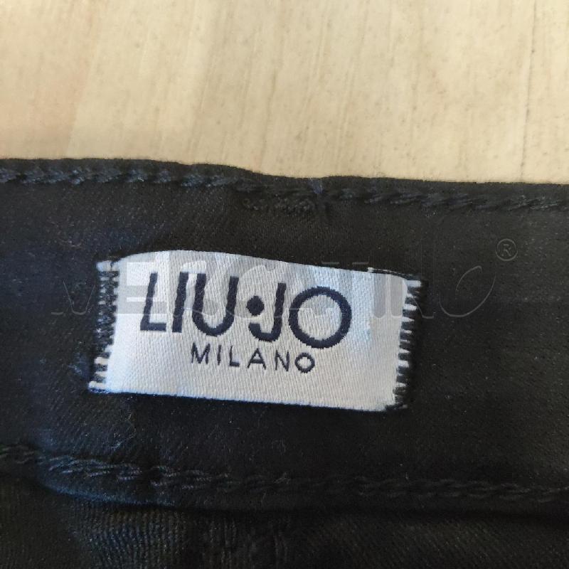 JEANS DONNA LIU JO NERO ZAMPA | Mercatino dell'Usato Domodossola 4