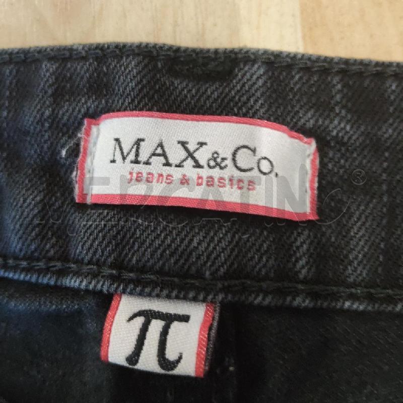 JEANS DONNA MAX&CO NERO  | Mercatino dell'Usato Domodossola 3