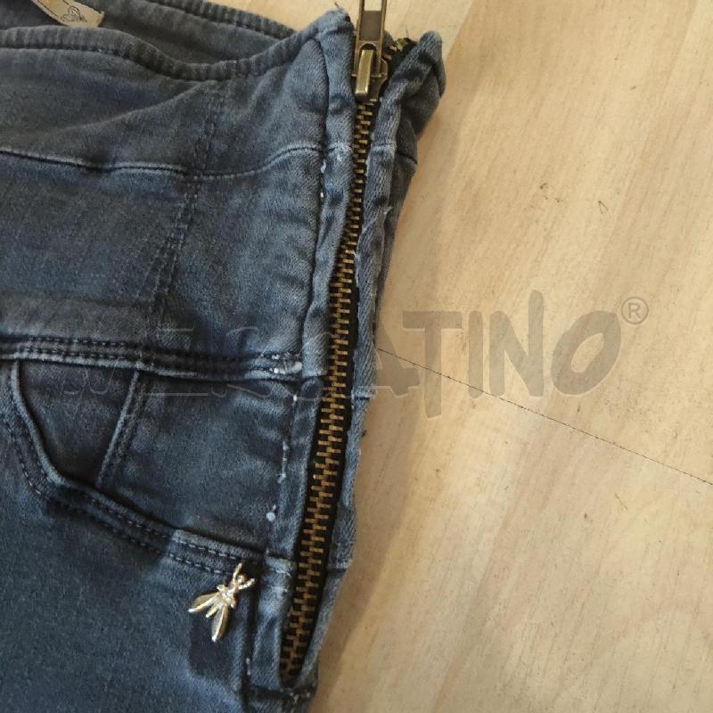 JEANS DONNA PATRIZIA PEPE GRIGIO  | Mercatino dell'Usato Domodossola 2