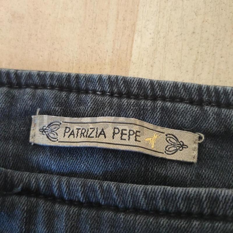 JEANS DONNA PATRIZIA PEPE GRIGIO  | Mercatino dell'Usato Domodossola 3