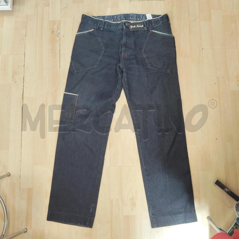 JEANS UOMO DENIM SCURO HIRO SILVER SELVAGE ARMANI JEANS | Mercatino dell'Usato Domodossola 1