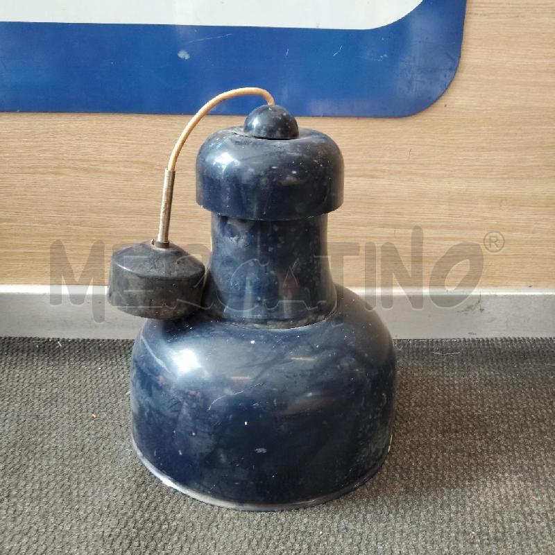 LAMPADARIO SMALTATO BLU  | Mercatino dell'Usato Domodossola 1