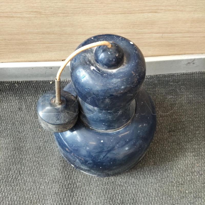 LAMPADARIO SMALTATO BLU  | Mercatino dell'Usato Domodossola 2